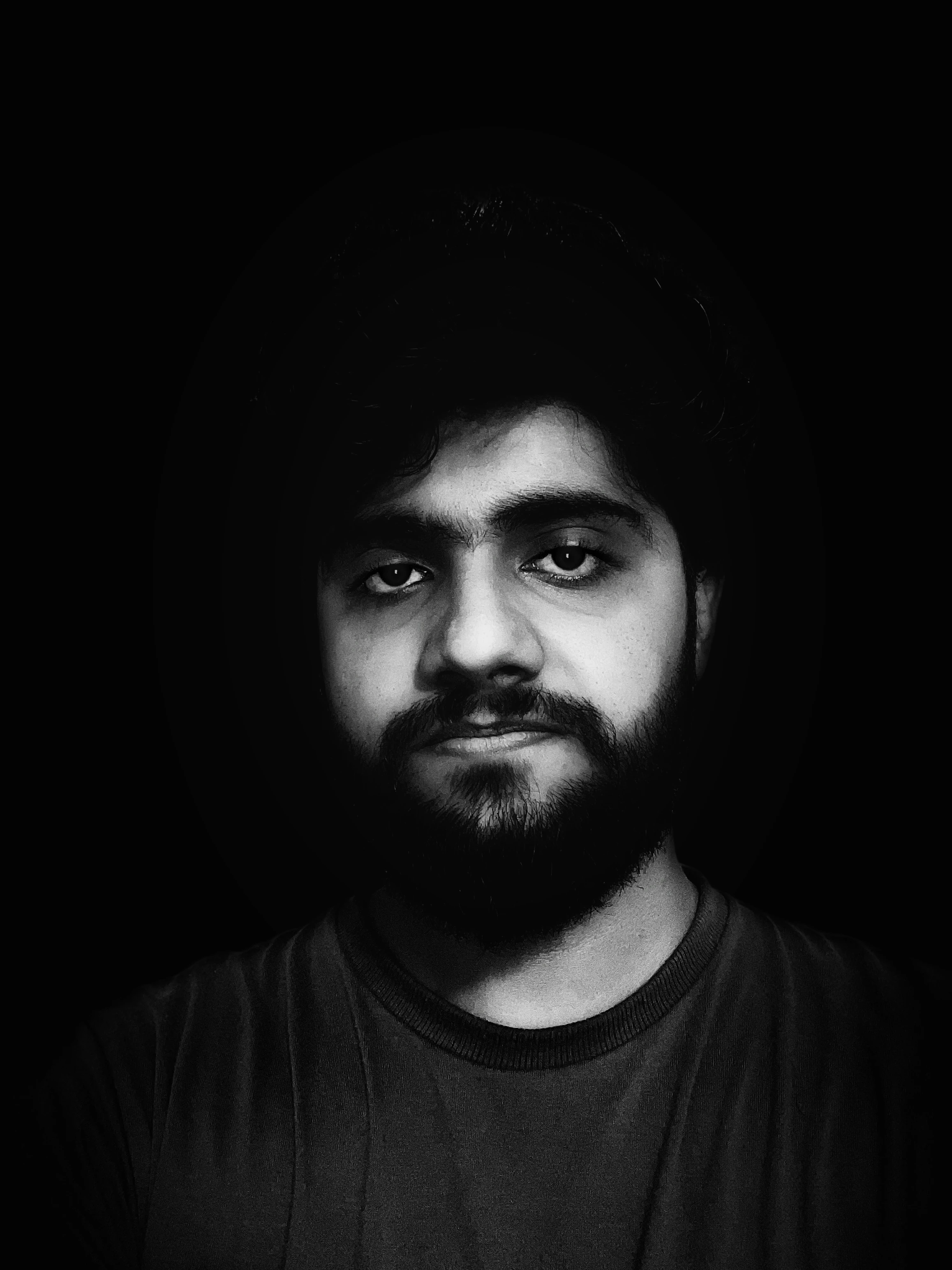 ProDeSquare black and white on a dark background